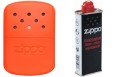 Zestaw Oryginalny Ogrzewacz Do Rąk Zippo Pomarańczowy 12H + Benzyna Komplet