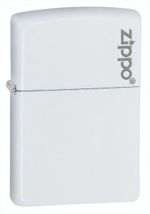 Zapalniczka Zippo White Matte Zippo Logo 214ZL / 60001270