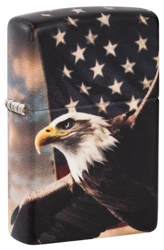 Zippo Eagle USA Flag Design 60007289