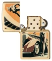Zippo Vintage Car and Woman Design 60007258