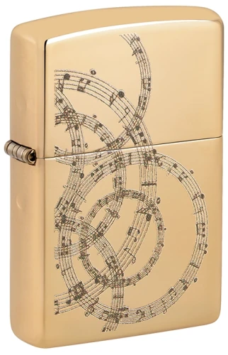 Zippo Musical Notes Design 60007239