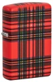 Zippo Red Plaid Design 60007246
