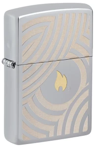Zapalniczka Zippo Płomień i Okręgi 60007243