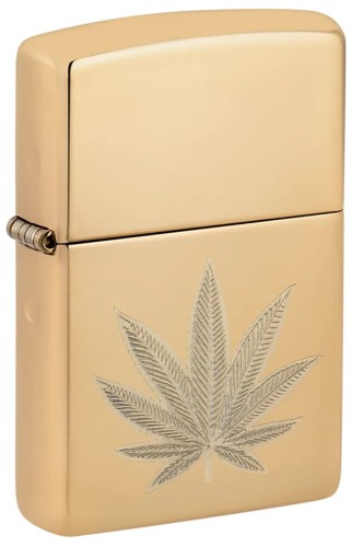 Zippo Cannabis Leaf Design 60007419