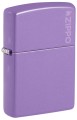 Zippo Smokey Lavender with Zippo Logo 60007432