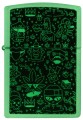Zippo Doodle Cannabis Design 60007390