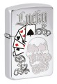 Zippo Grunge Lucky Skull 60002992