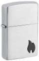 Zippo Black Flame Emblem Small 2007964