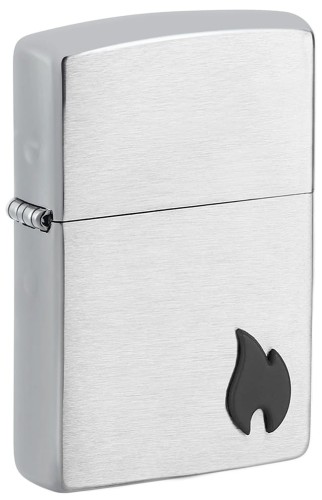 Zippo Black Flame Emblem Small 2007964