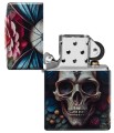 Zippo Floral Skull Design 60007540