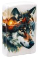 Zippo Wolf and Mountain Design 60007507