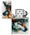 Zippo Wolf and Mountain Design 60007507