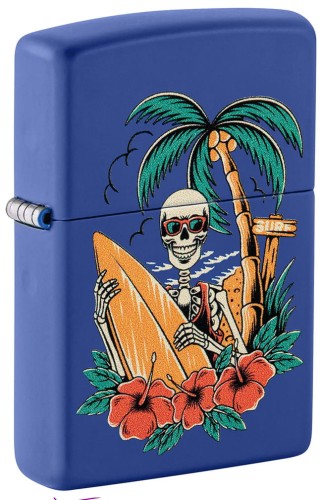 Zippo Surfer Skull Design 60007018