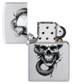 Zippo Skull and Snake 60007695