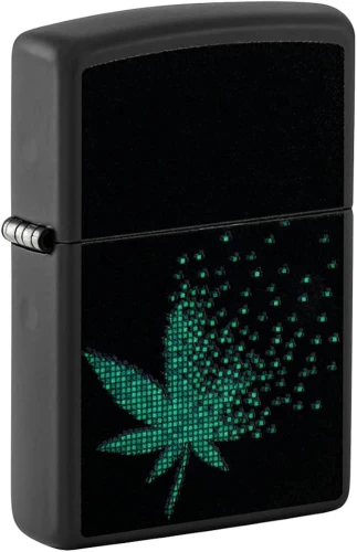 Zippo Pixel Cannabis Design 60006761