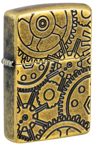 Zippo Metal Gears Pattern Design 60007934