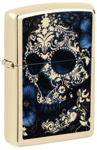 Zapalniczka Zippo Kwiecista Czaszka 60007900