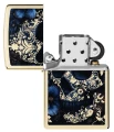 Zippo Skull With Flowers Design 60007900